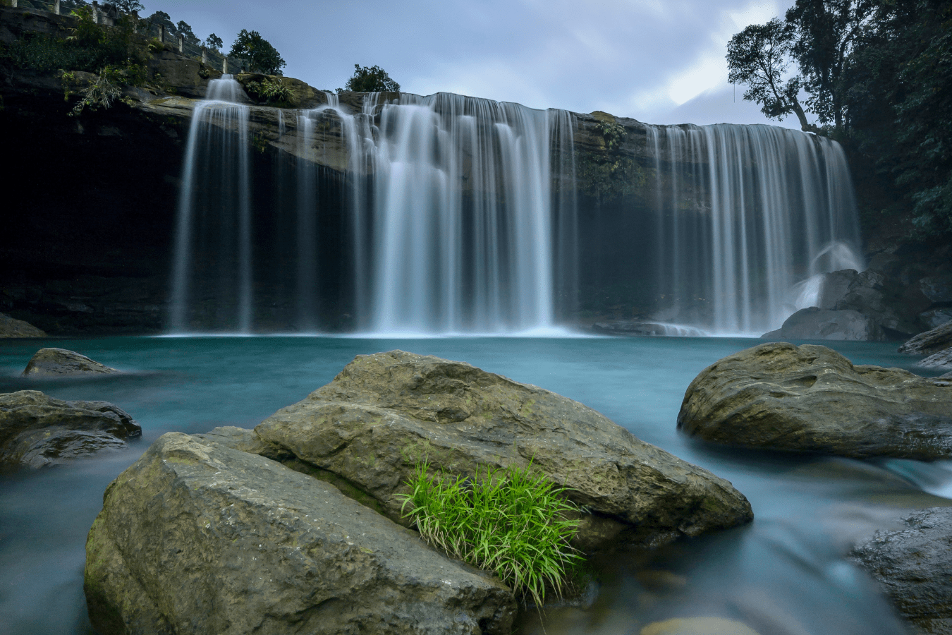 Waterfalls in Meghalaya.